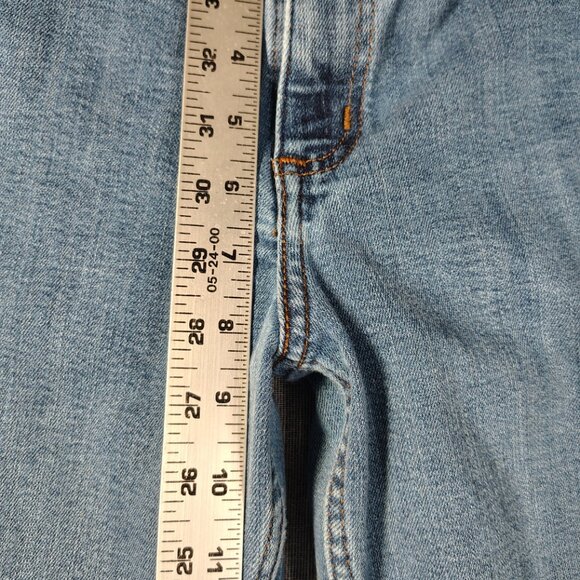 Carhartt Jeans Womens Size 4 Regular 30x30 Blue Relaxed Fit Carpenter - Picture 5 of 13